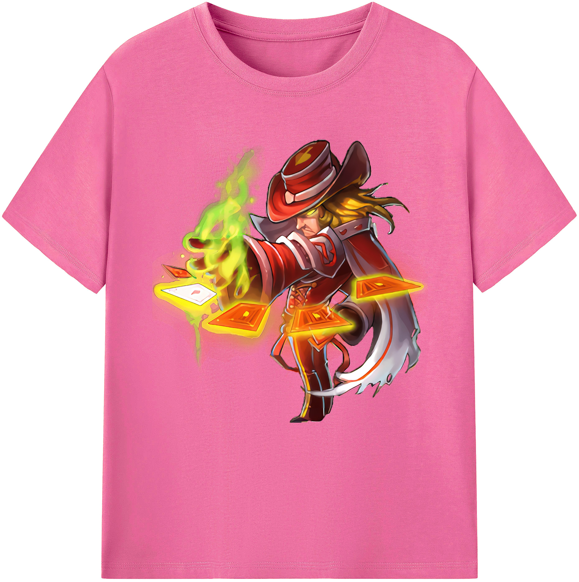 （画像用） リーグ・オブ・レジェンド League of Legends LOL レディースカジュアルプリントTシャツ（綿100％）
